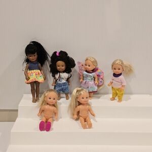 Simba Doll Evi Love and Remco Babysitters Becca Doll 1992 Set